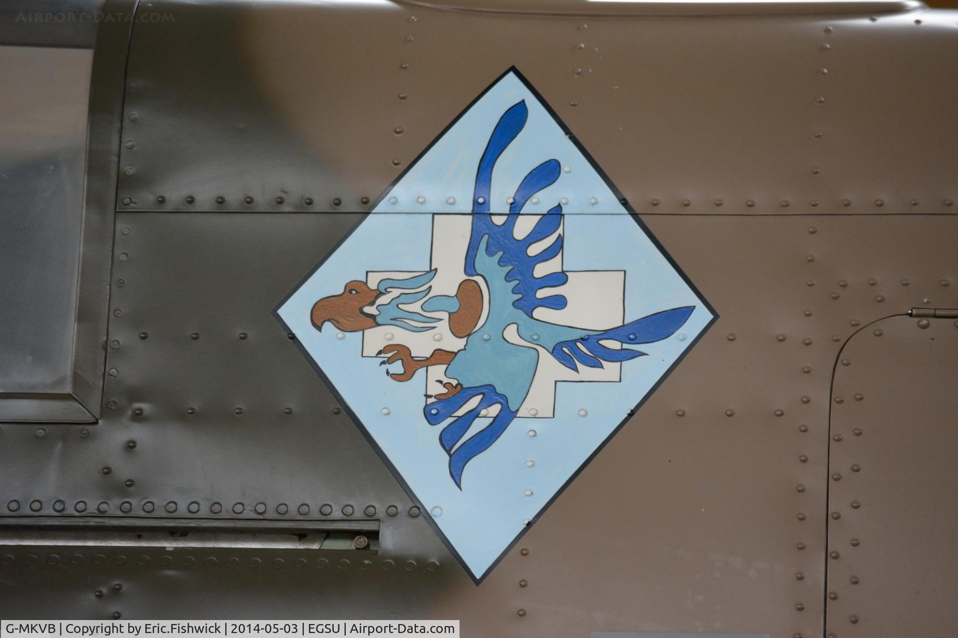 G-MKVB, 1942 Supermarine 349 Spitfire LF.Vb C/N CBAF.2461, 4. Great artwork.