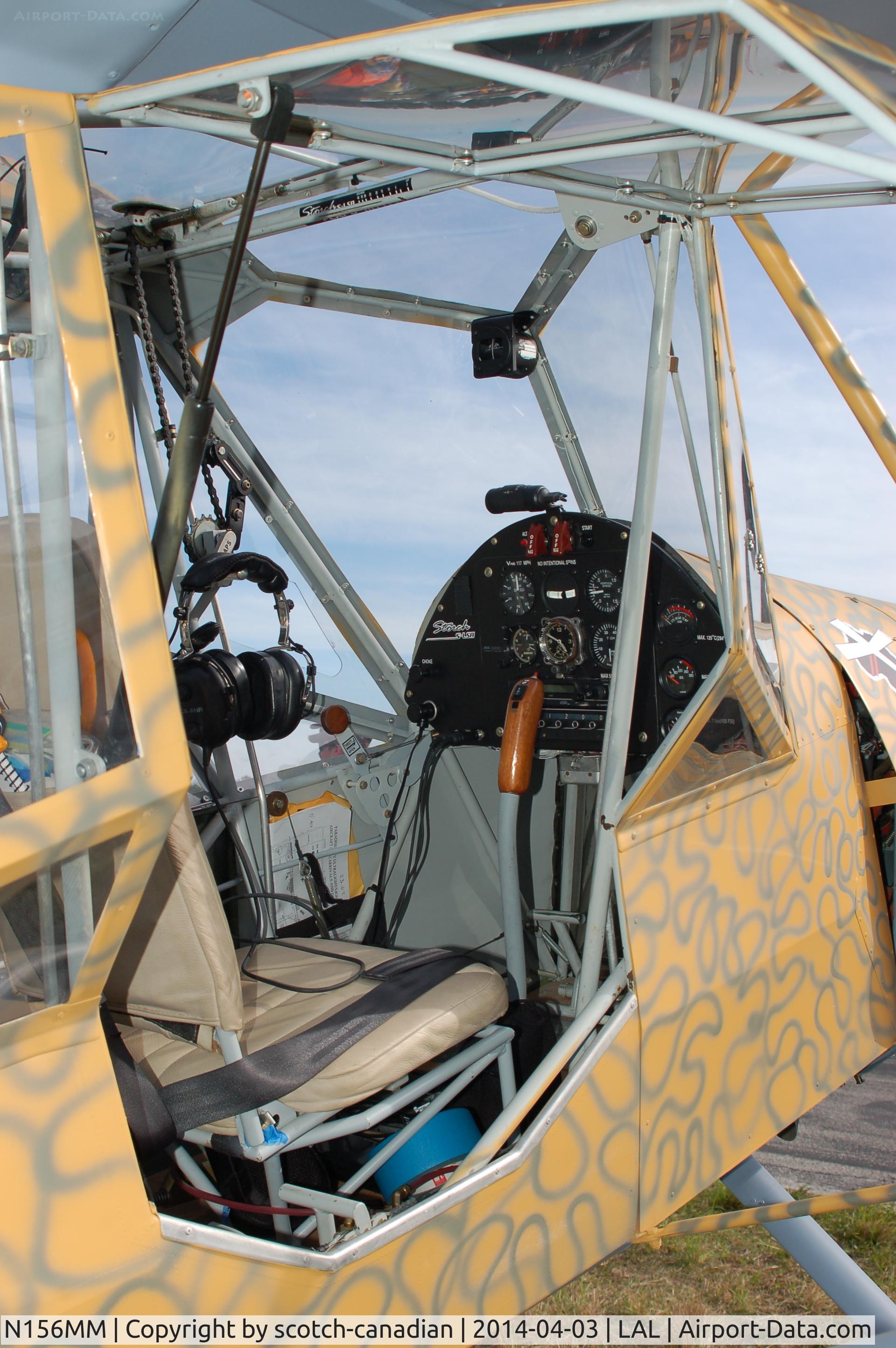 N156MM, Fieseler Fi-156C-3 Storch Replica C/N CS09007, Criquet Aviation USA Inc STORCH FI-156, N156MM, at 2014 Sun n Fun, Lakeland Linder Regional Airport, Lakeland, FL