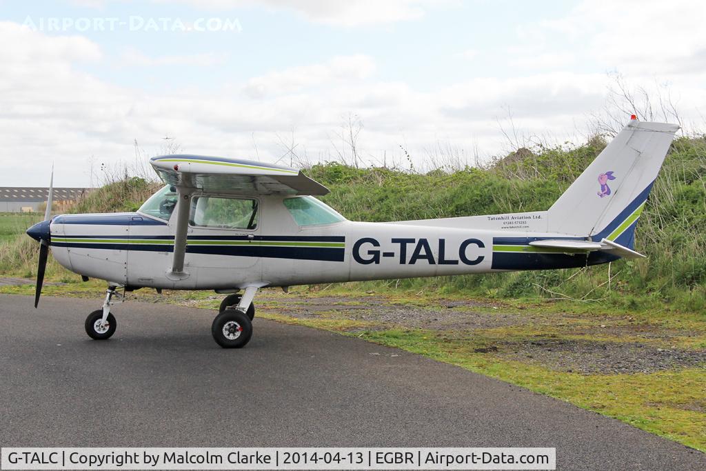 G-TALC, 1981 Cessna 152 C/N 152-84941, Cessna 152 at The Real Aeroplane Club's Early Bird Fly-In, Breighton Airfield, April 2014.