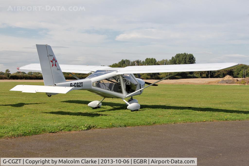 G-CGZT, 2012 Aeroprakt A-22L Foxbat C/N LAA 317A-15084, Aeroprakt A-22L Foxbat at The Real Aeroplane Club's Pre-Hibernation Fly-In, Breighton Airfield, October 2013.