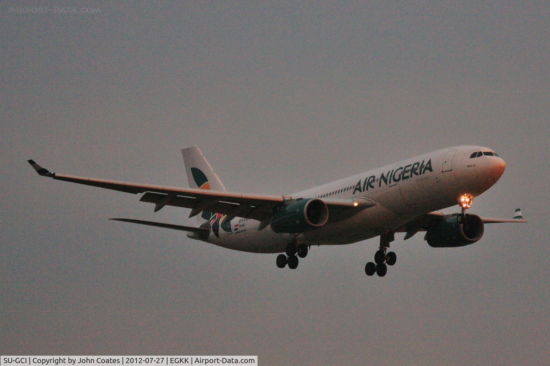 SU-GCI, 2005 Airbus A330-243 C/N 696, First light arrival
