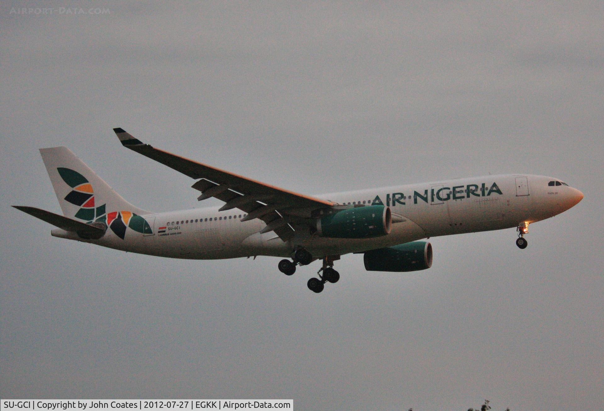 SU-GCI, 2005 Airbus A330-243 C/N 696, Dawn arrival - leased from EgyptAir