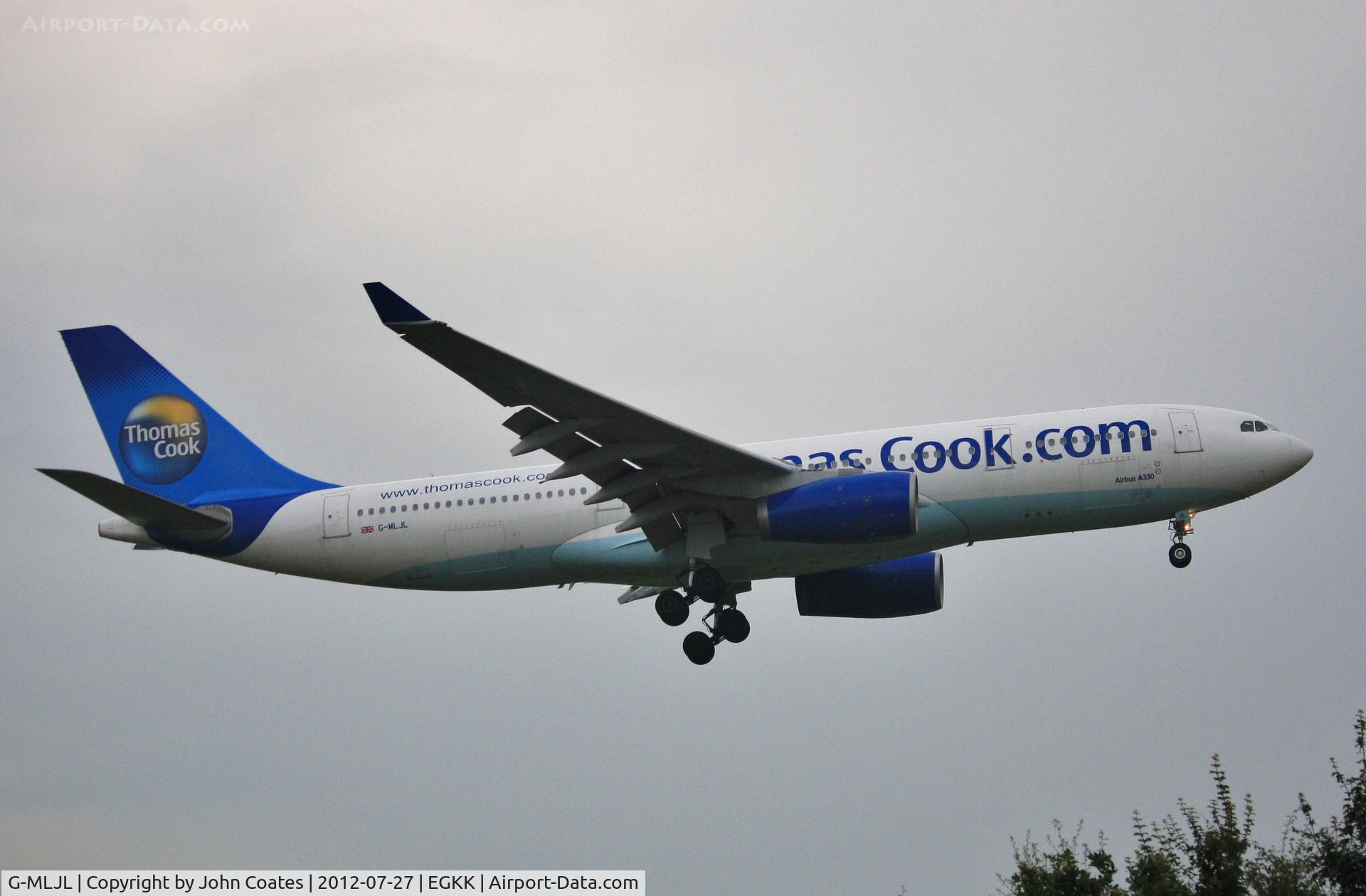 G-MLJL, 1999 Airbus A330-243 C/N 254, Early arrival