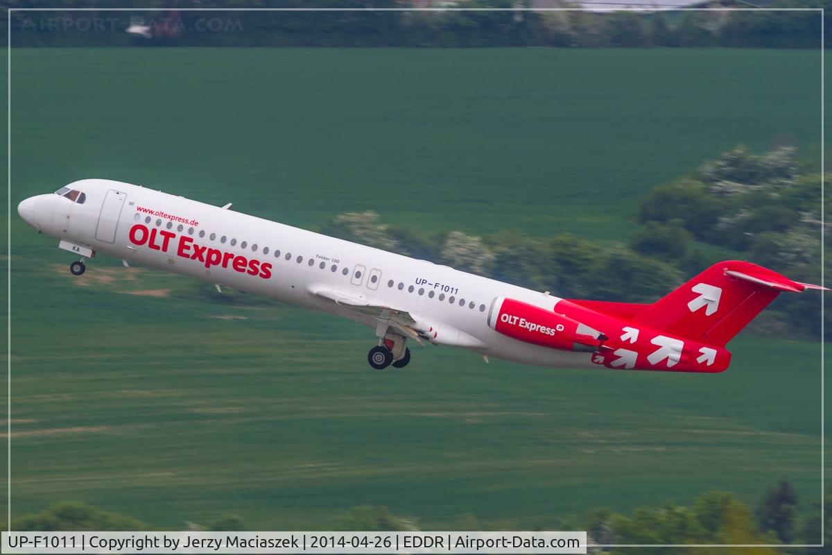 UP-F1011, 1994 Fokker 100 (F-28-0100) C/N 11517, Fokker F-100