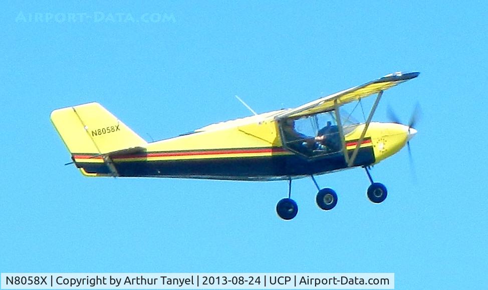 N8058X, Rans S-6ES Coyote II C/N 03021441, Taking off after UCP Wheels and Wings Airshow