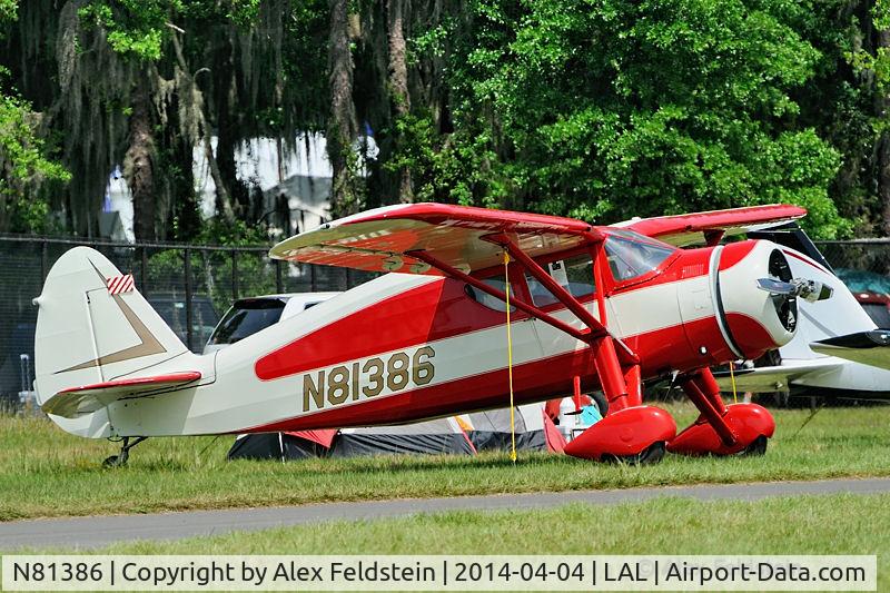 N81386, 1946 Fairchild 24W-46 C/N W46286, Sun-N-Fun 2014