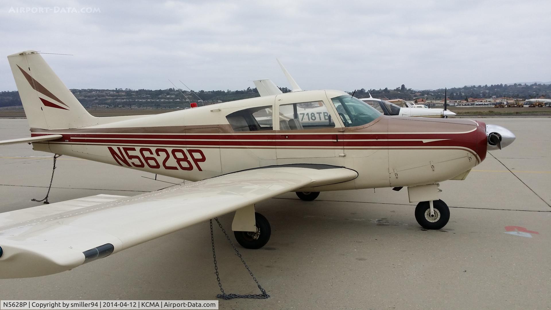 N5628P, 1959 Piper PA-24-250 Comanche C/N 24-698, Piper Comanche at Camarillo