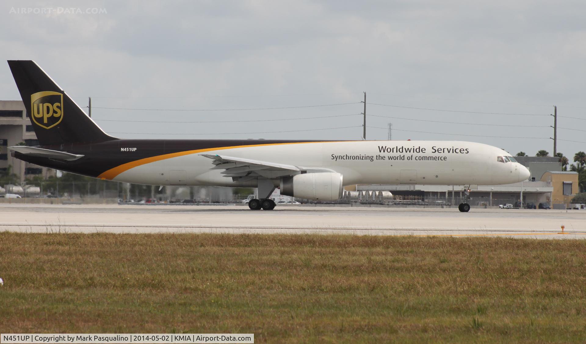 N451UP, 1995 Boeing 757-24APF C/N 27739, Boeing 757-200F