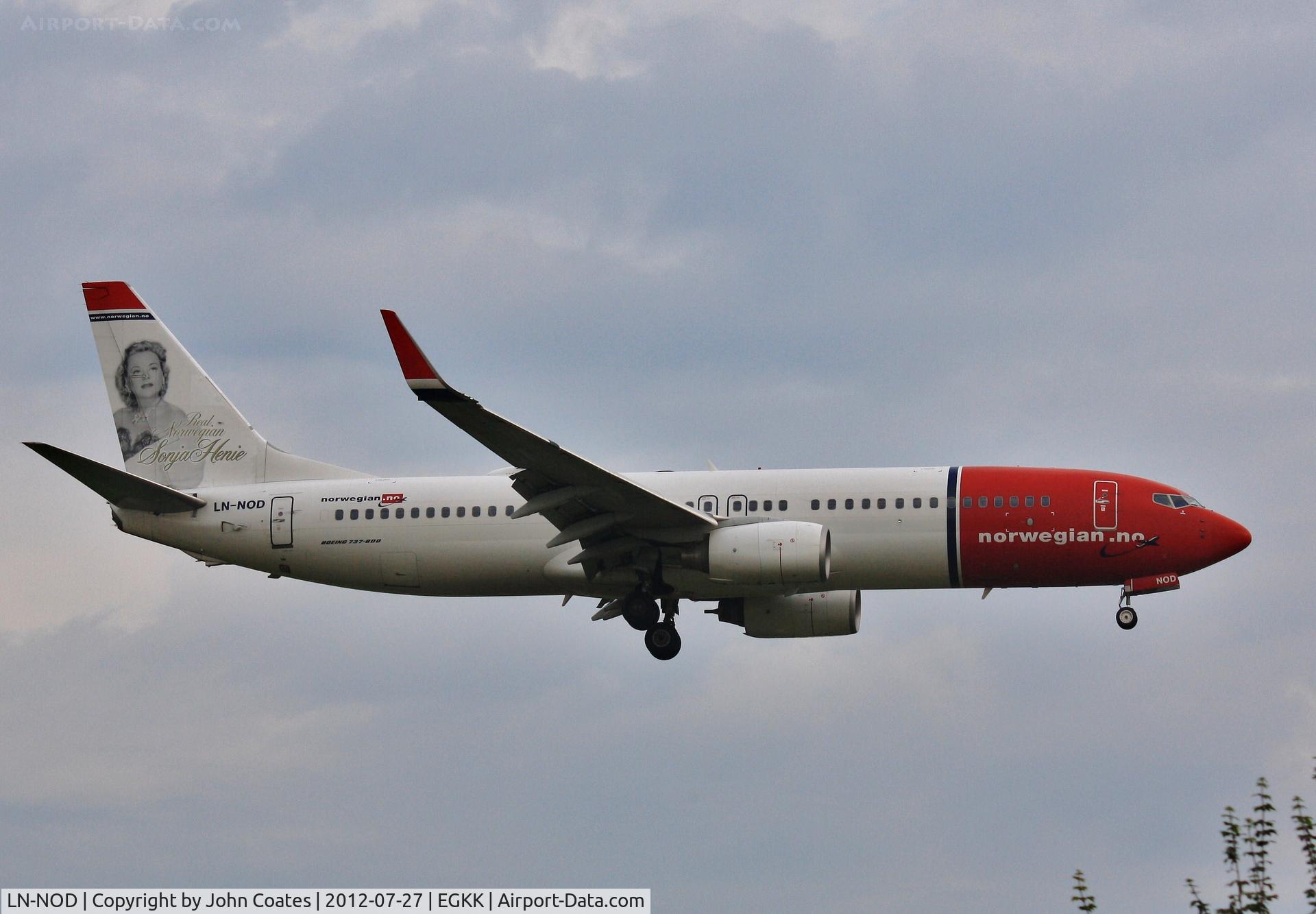 LN-NOD, 2008 Boeing 737-8Q8 C/N 35280, Arriving 08