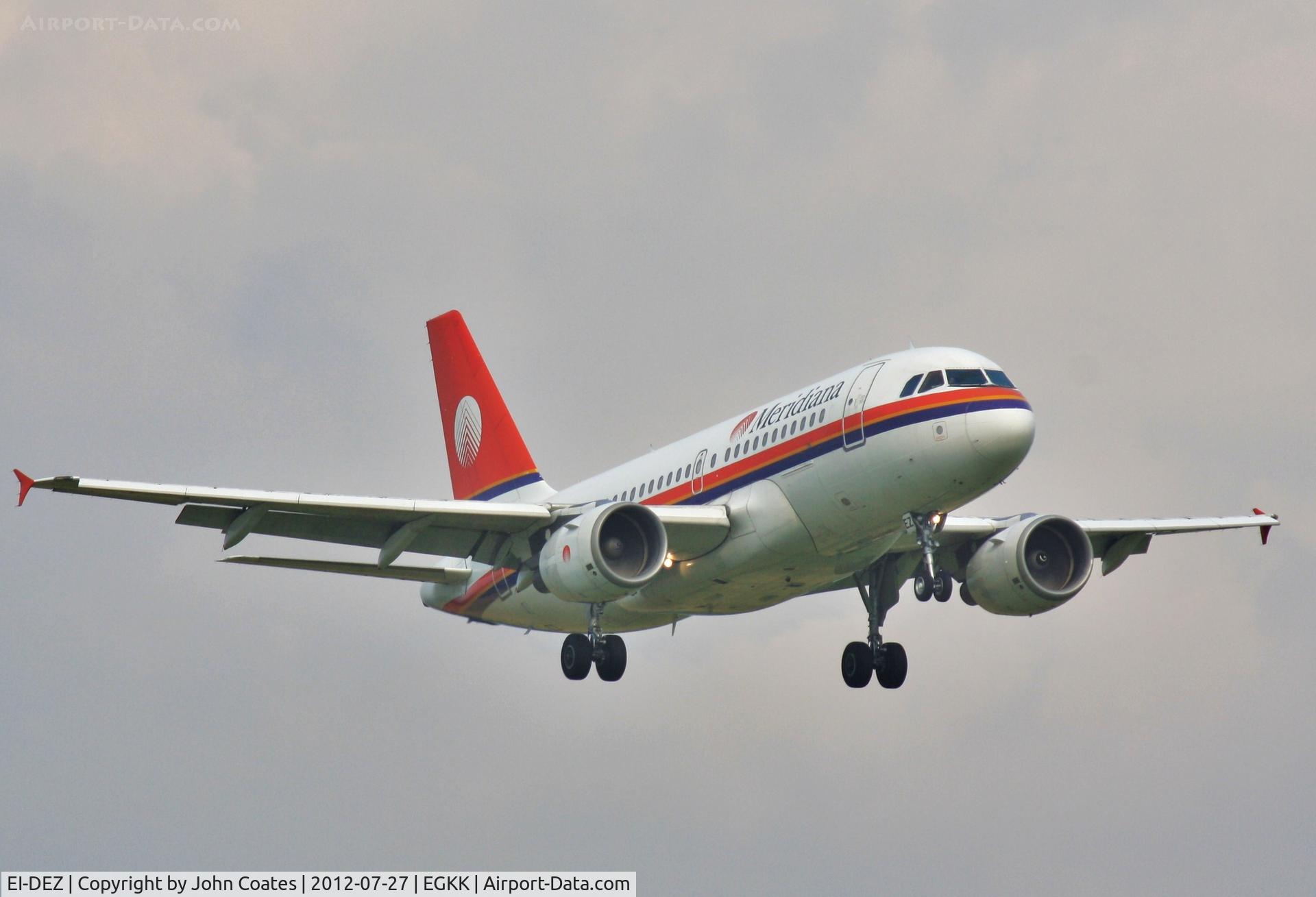 EI-DEZ, 2000 Airbus A319-112 C/N 1283, Approach 08