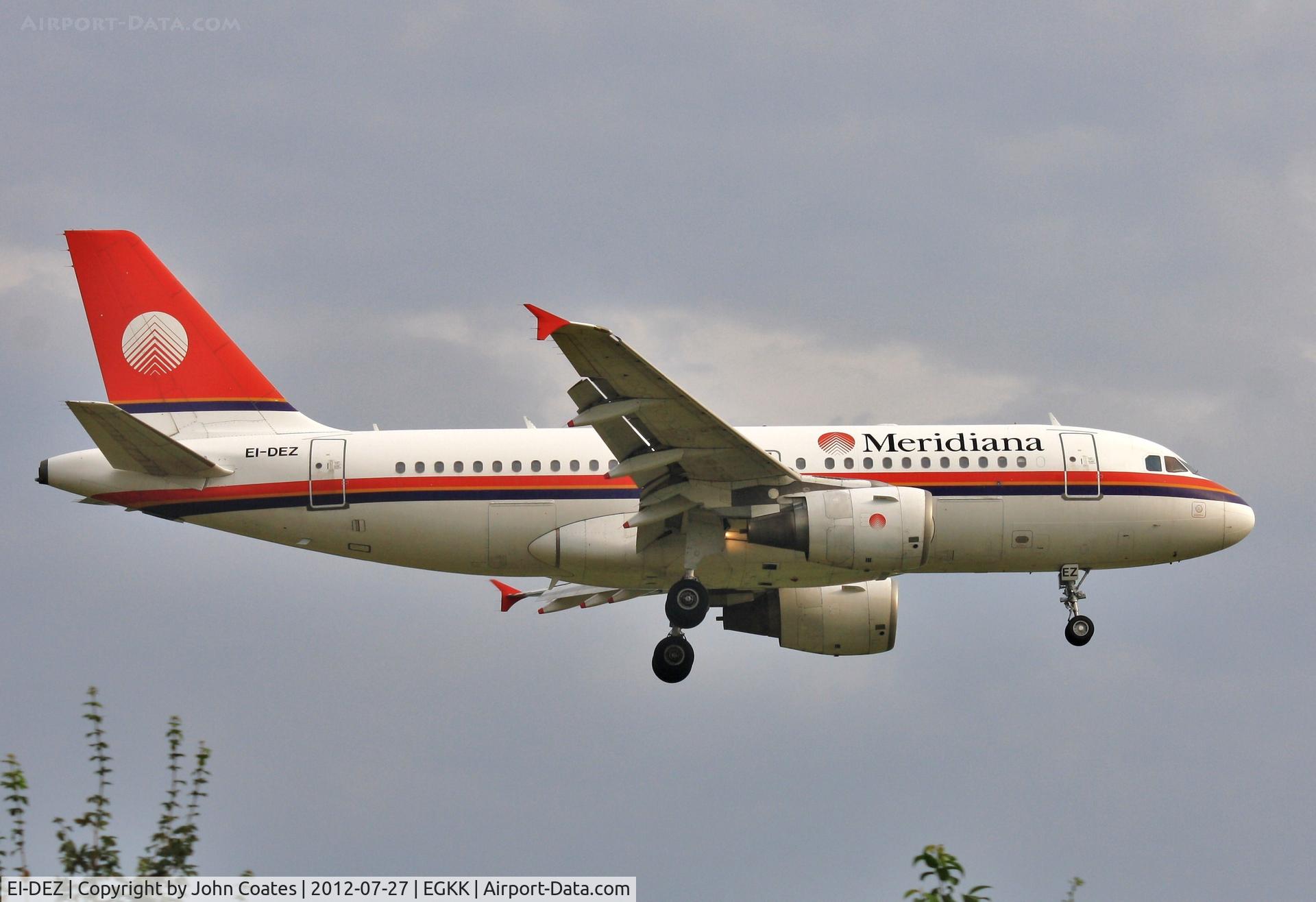 EI-DEZ, 2000 Airbus A319-112 C/N 1283, Arriving 08