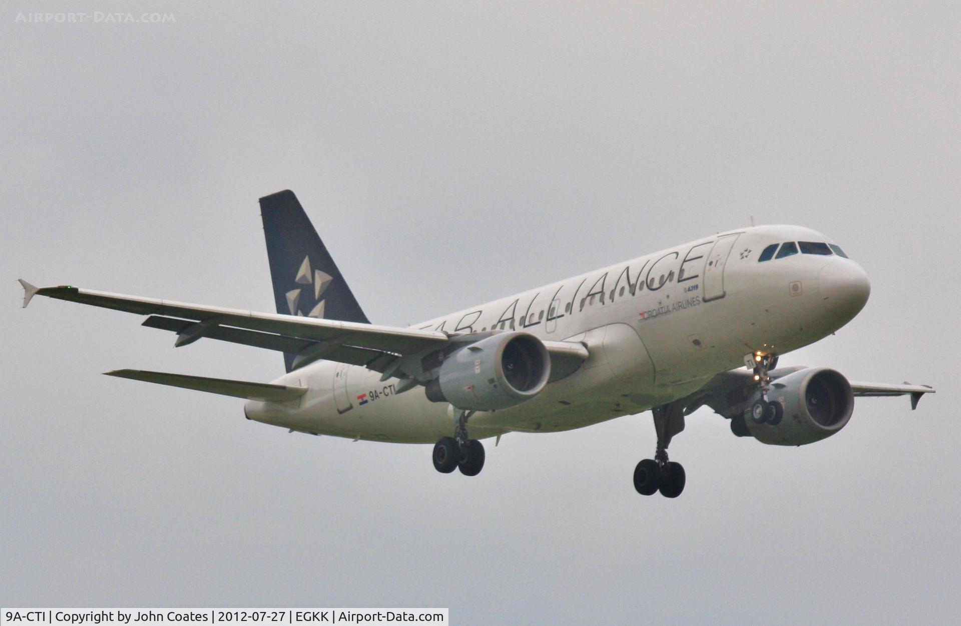 9A-CTI, 1999 Airbus A319-112 C/N 1029, Approach 08
