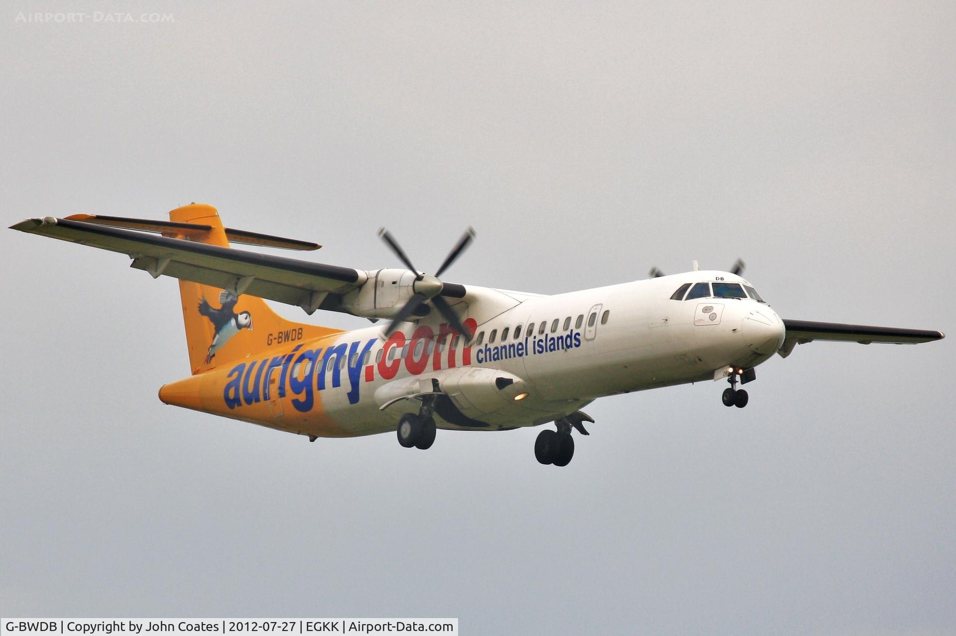 G-BWDB, 1995 ATR 72-202 C/N 449, Finals 08