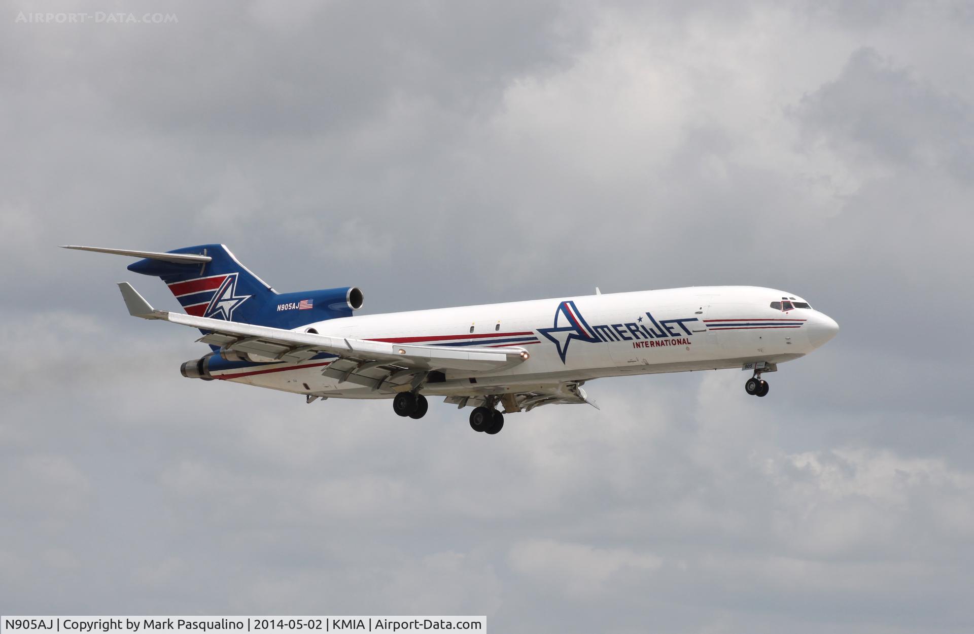 N905AJ, 1980 Boeing 727-231 C/N 21989, Boeing 727-200F