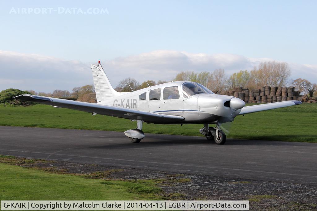 G-KAIR, 1978 Piper PA-28-181 Cherokee Archer II C/N 28-7990176, Piper PA-28-181 Cherokee Archer II at The Real Aeroplane Club's Early Bird Fly-In, Breighton Airfield, April 2014.