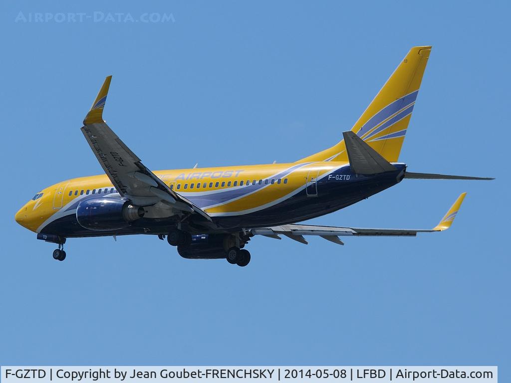 F-GZTD, 2003 Boeing 737-73V C/N 32418, Europ landing 23
