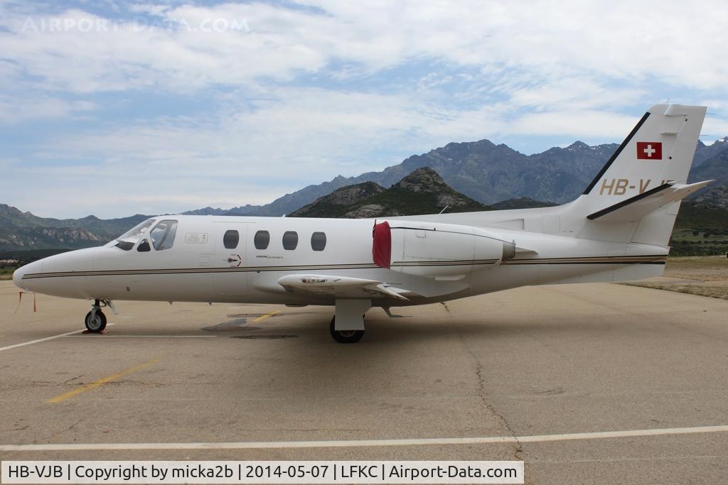 HB-VJB, 1978 Cessna 501 Citation I/SP C/N 501-0067, Parked