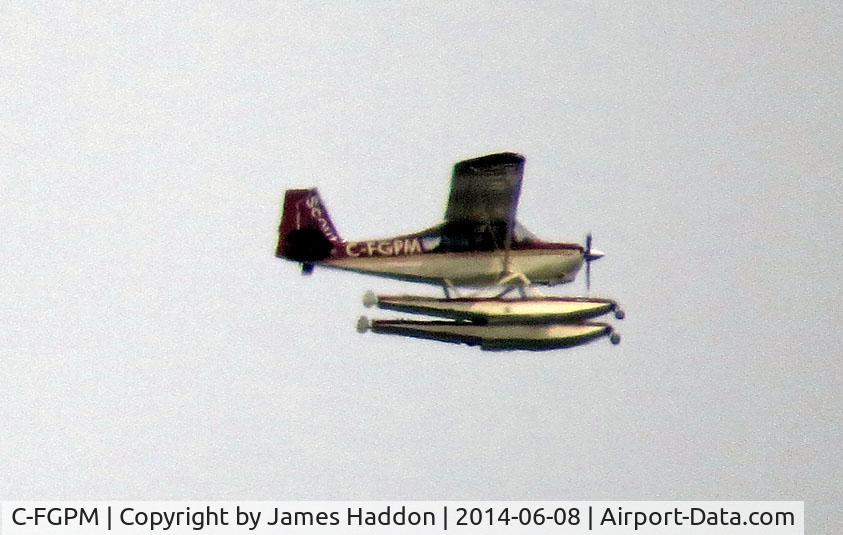 C-FGPM, 1999 Bellanca 8GCBC C/N 403-99, Flying south over Lake Simcoe