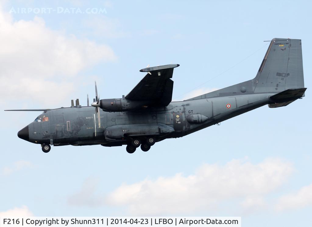 F216, Transall C-160G Gabriel C/N 219, Landing rwy 32L