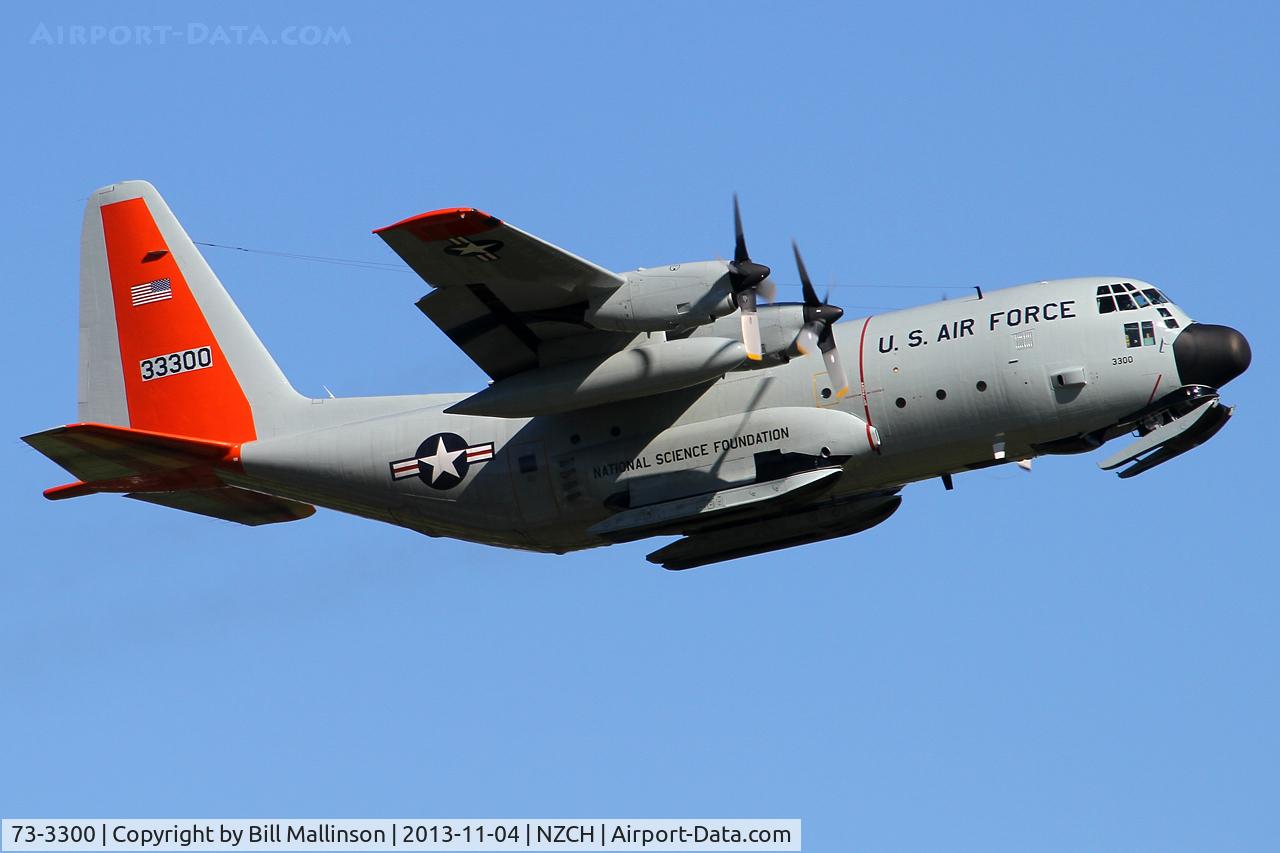 73-3300, 1973 Lockheed LC-130H Hercules C/N 382-4508, away to the ice