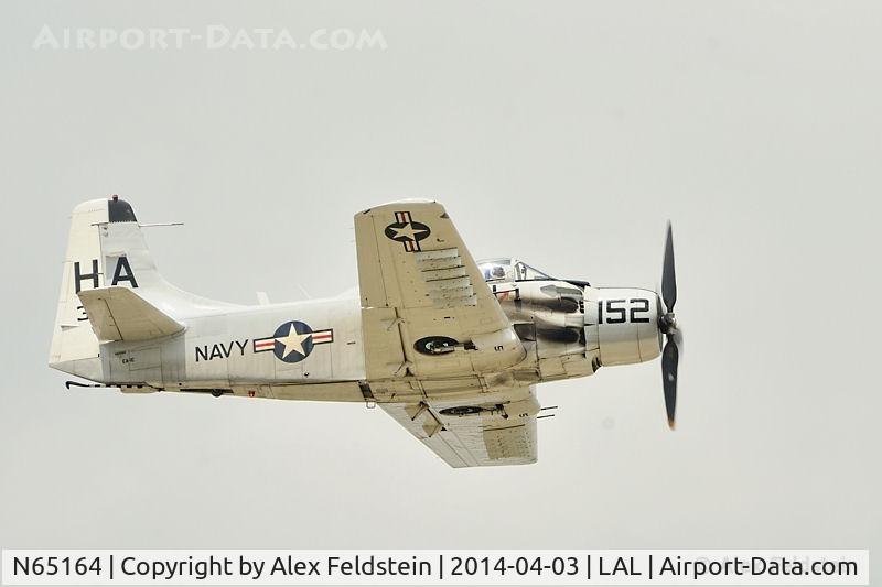 N65164, 1955 Douglas EA-1E Skyraider AD-5W C/N 55-471DH, Sun-N-Fun 2014