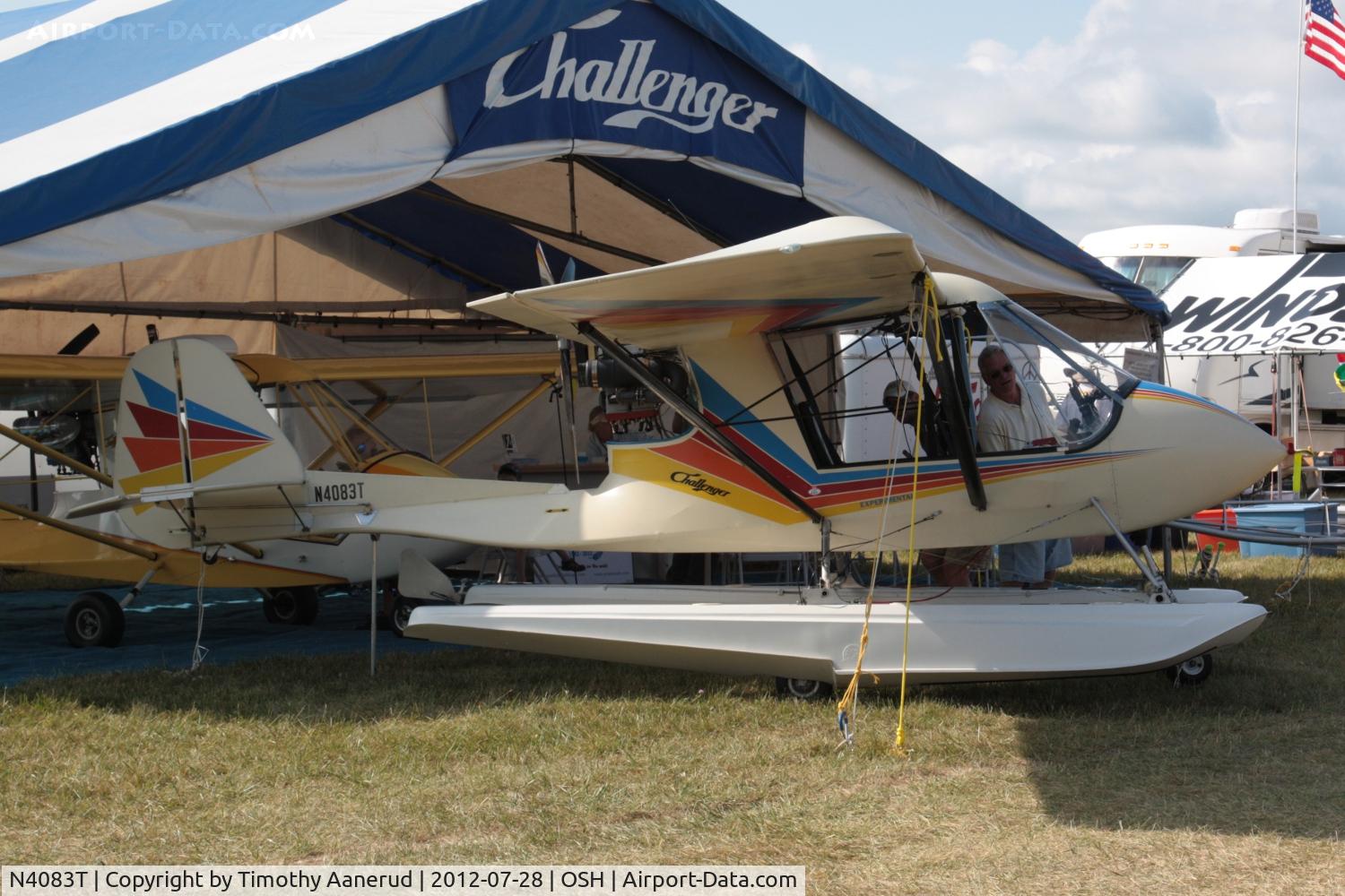 N4083T, 1991 Quad City Challenger II C/N CH2-0391-0666, 1991 Quad City Challenger II, c/n: CH203910666