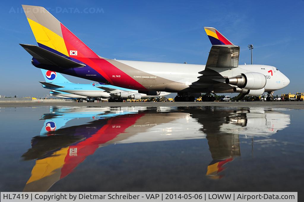 HL7419, 1994 Boeing 747-48EF (SCD) C/N 25781, Asiana Boeing 747-400