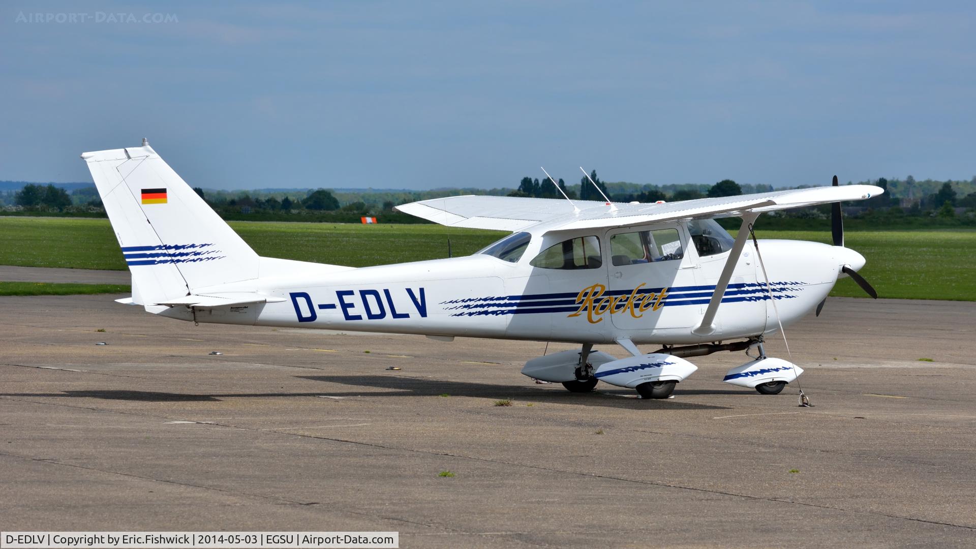 D-EDLV, Reims FR172E Reims Rocket C/N 0009, 2. D-EDLV visiting Duxford Airfield.