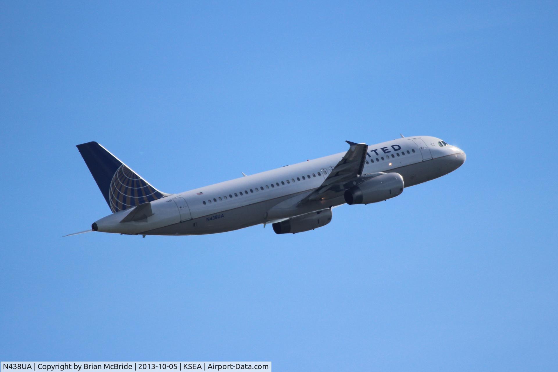N438UA, 1997 Airbus A320-232 C/N 678, United Airlines. A320-232. N438UA 4838 cn 678. Seattle Tacoma - International (SEA KSEA). Image © Brian McBride. 05 October 2013