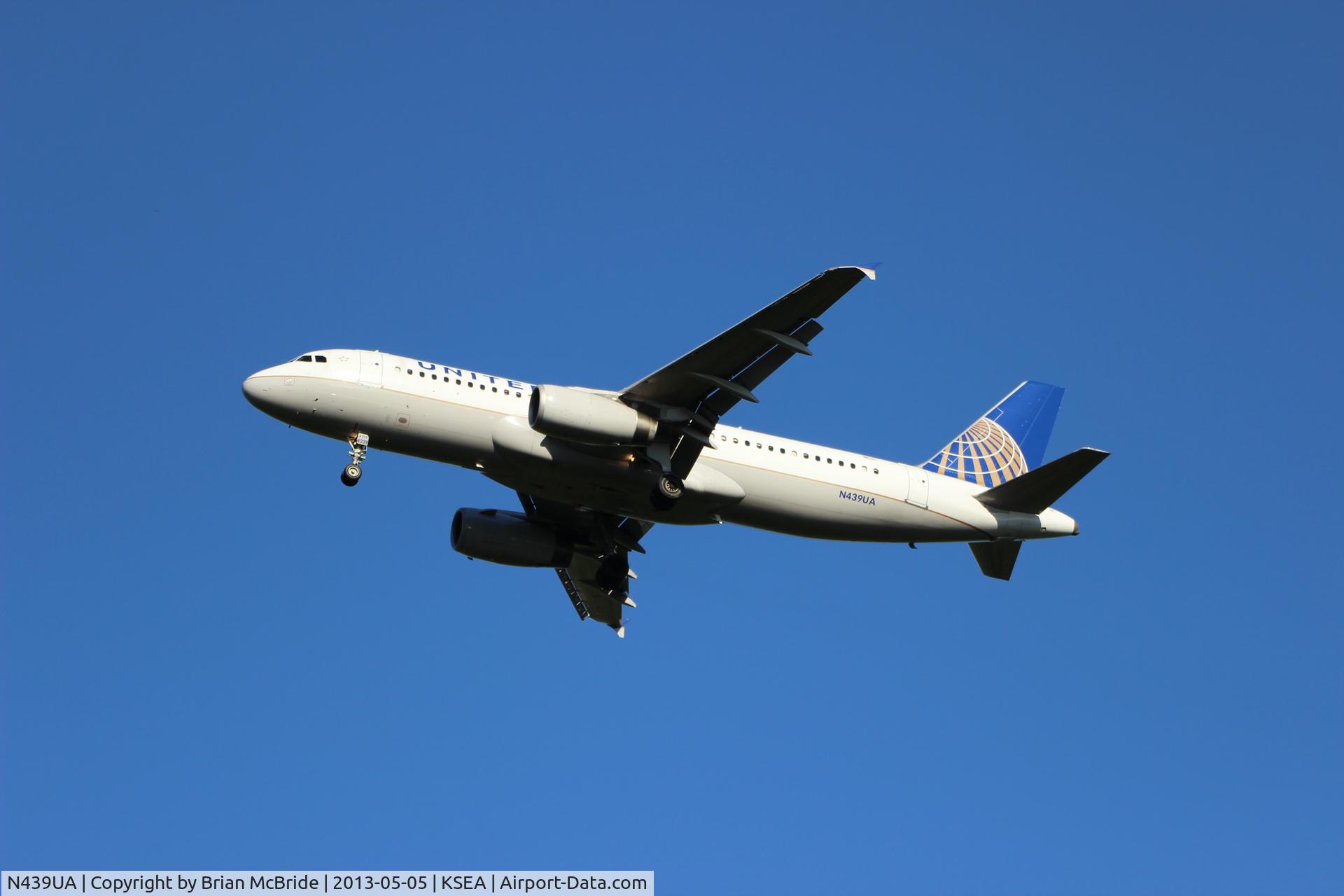 N439UA, 1997 Airbus A320-232 C/N 683, United Airlines. A320-232. N439UA cn 683. Seattle Tacoma - International (SEA KSEA). Image © Brian McBride. 05 May 2013