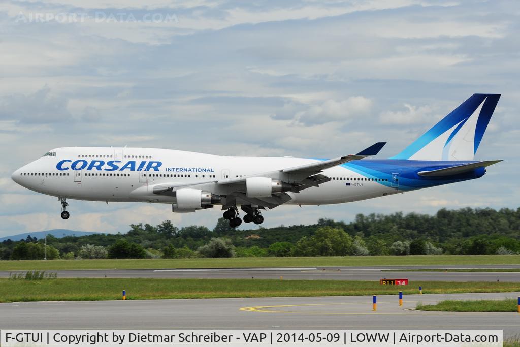F-GTUI, 1992 Boeing 747-422 C/N 26875, Corsair Boeing 747-400