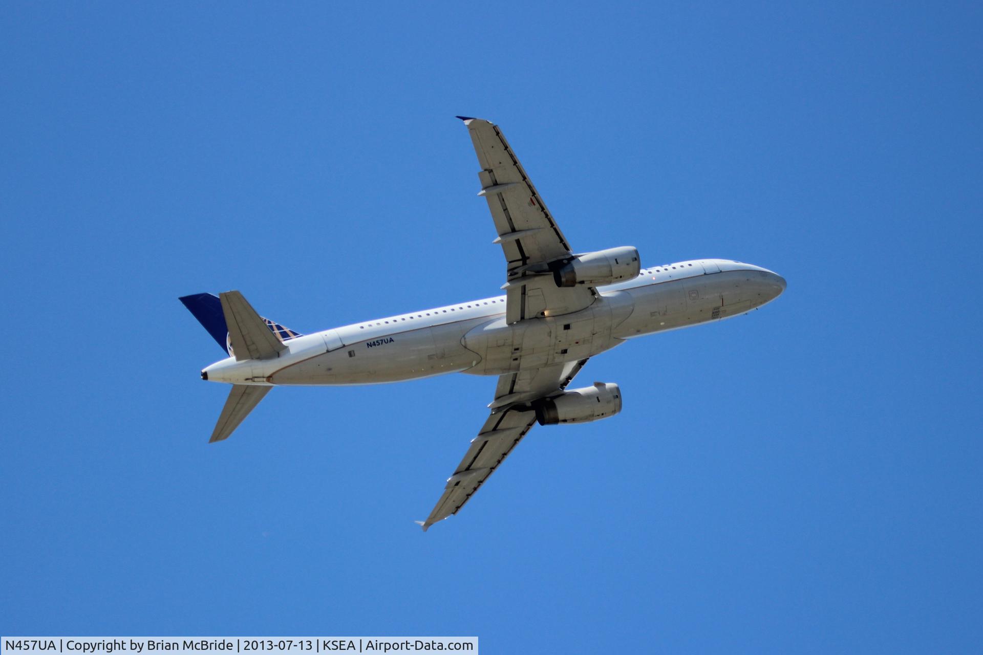 N457UA, 1999 Airbus A320-232 C/N 1146, United Airlines. A320-232. N457UA cn 1146. Seattle Tacoma - International (SEA KSEA). Image © Brian McBride. 13 July 2013