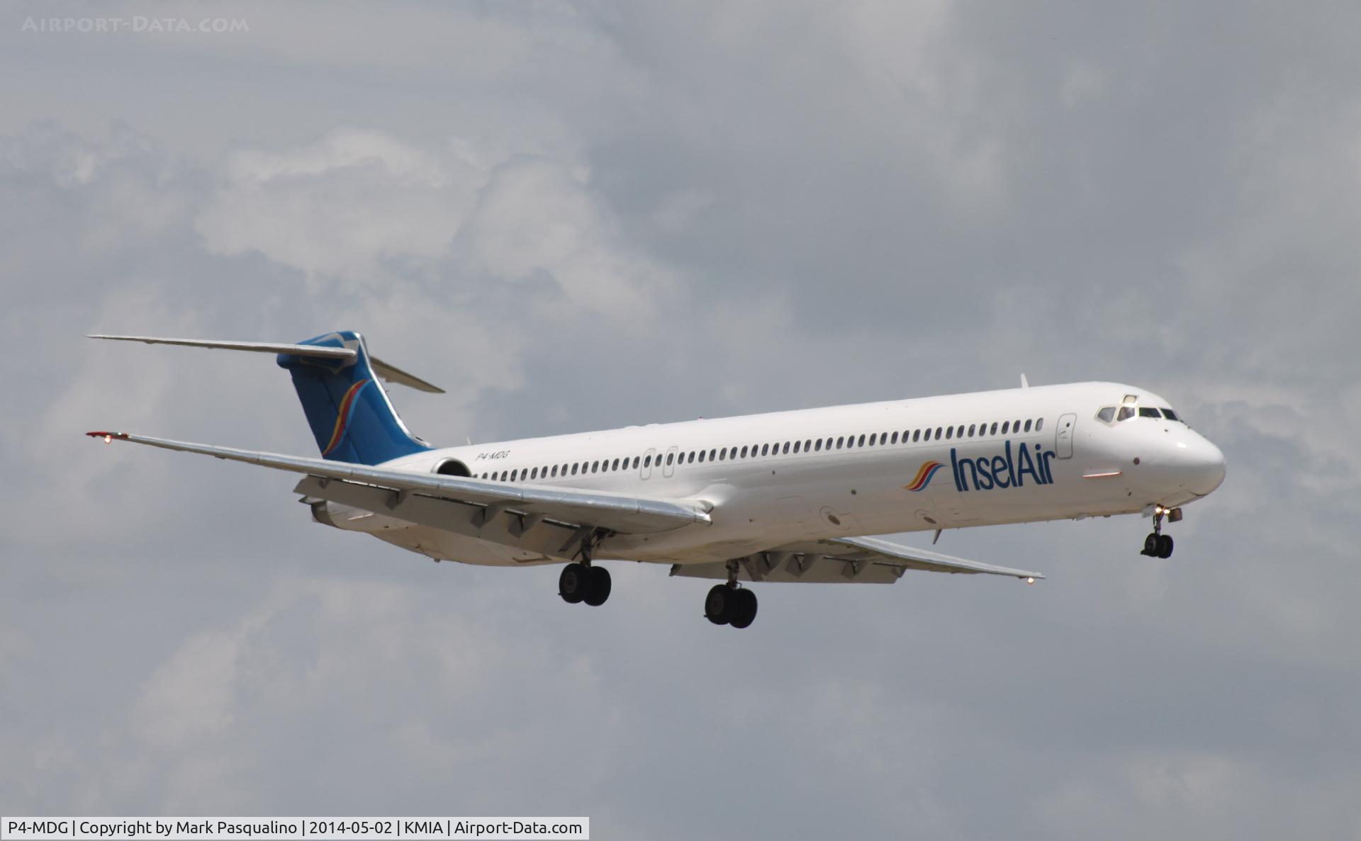 P4-MDG, 1990 McDonnell Douglas MD-83 (DC-9-83) C/N 49935, MD-83
