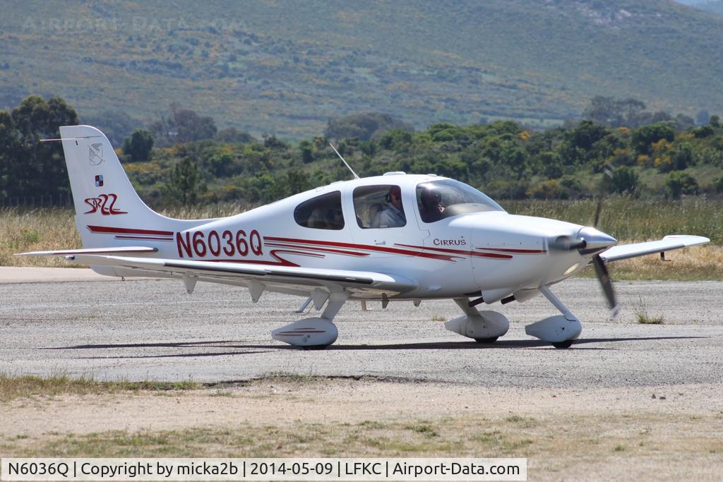 N6036Q, 2003 Cirrus SR22 C/N 0636, Taxiing