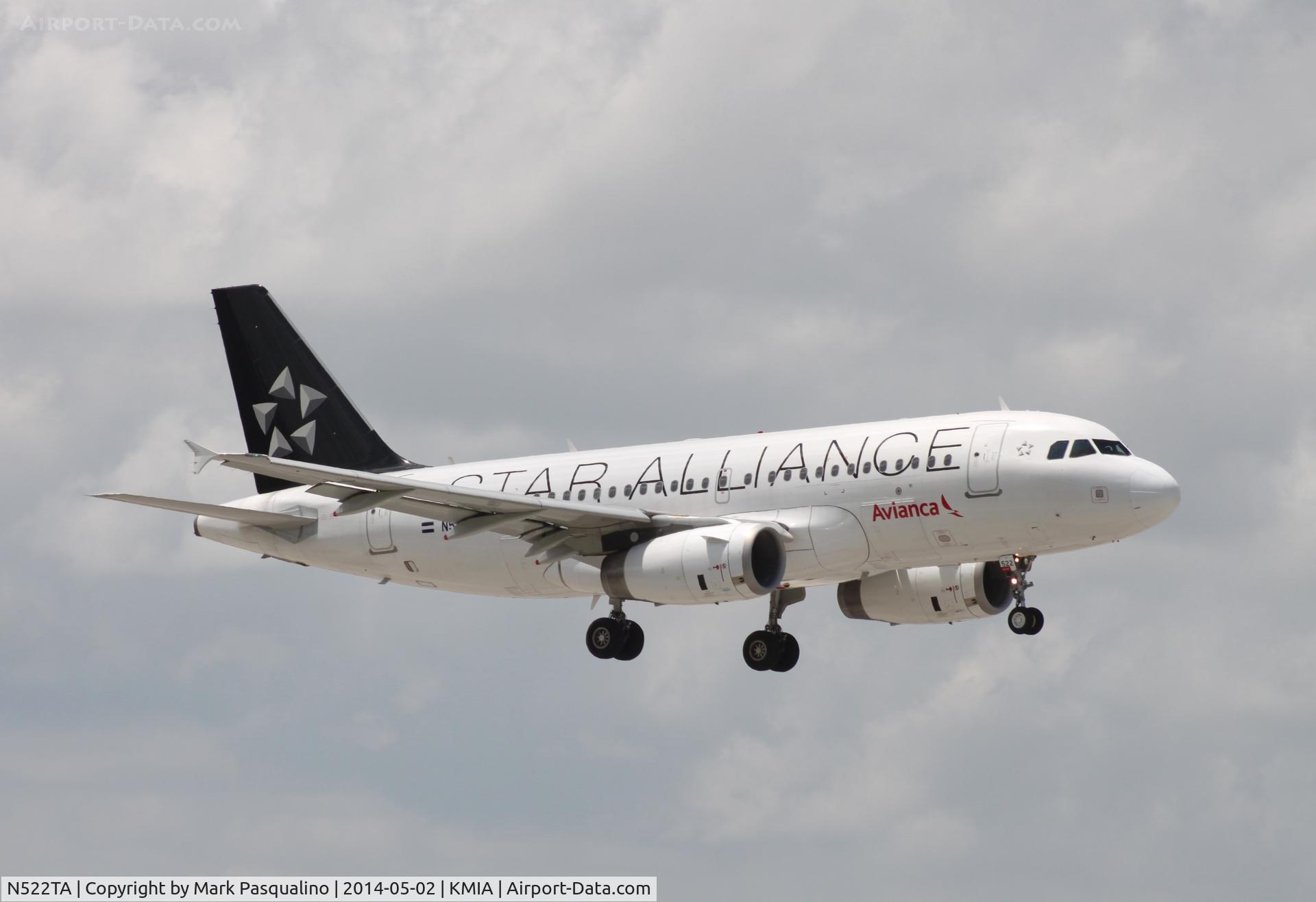 N522TA, 2012 Airbus A319-132 C/N 5219, Airbus A319