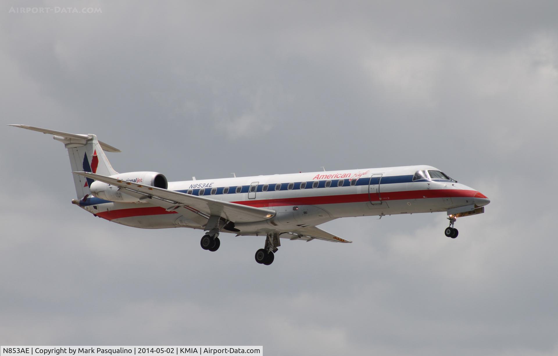 N853AE, 2003 Embraer ERJ-140LR (EMB-135KL) C/N 145742, EMB-135KL