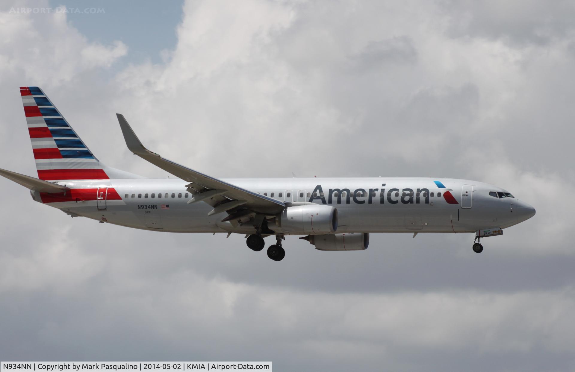 N934NN, 2013 Boeing 737-823 C/N 33489, Boeing 737-800