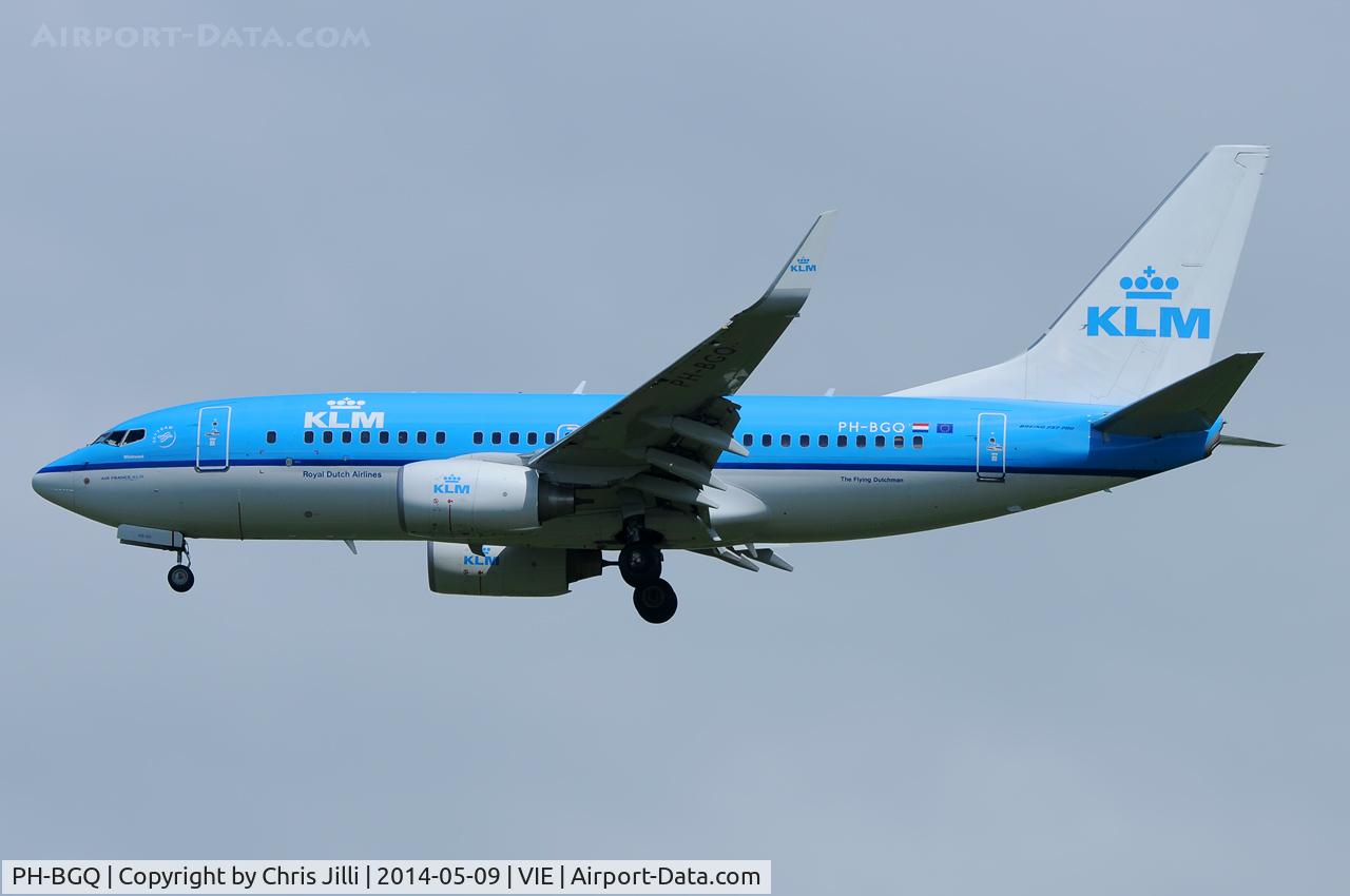 PH-BGQ, 2011 Boeing 737-7K2 C/N 39256, KLM