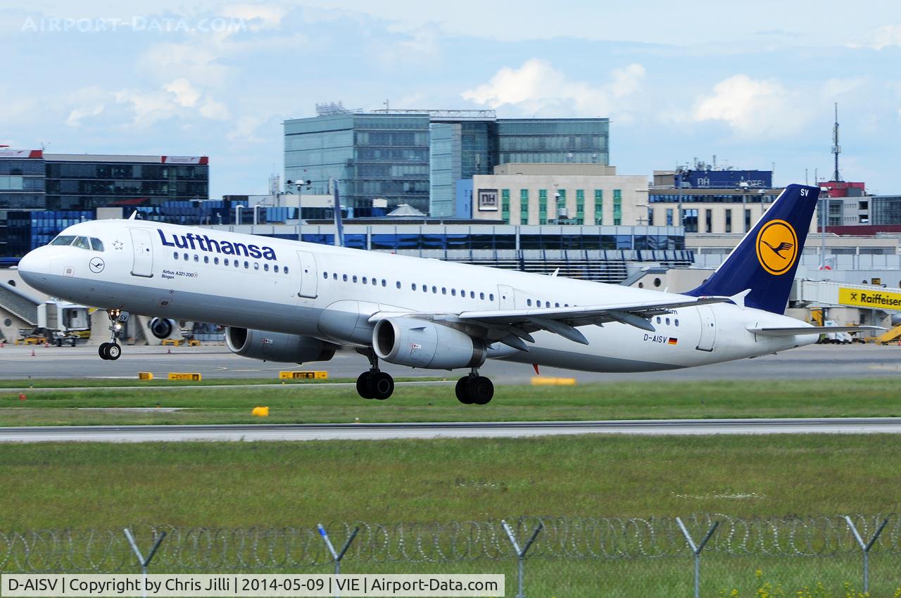 D-AISV, 2009 Airbus A321-231 C/N 4050, Lufthansa