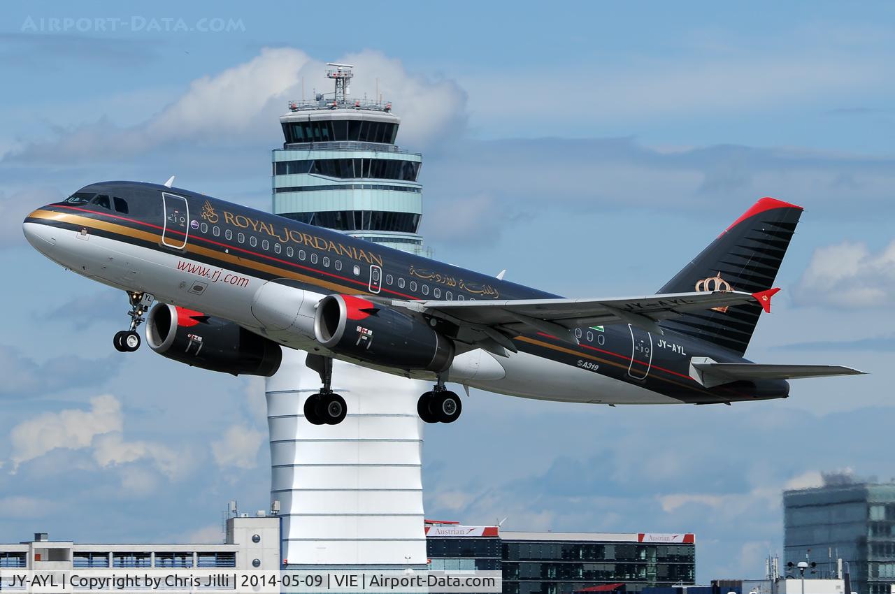 JY-AYL, 2008 Airbus A319-132 C/N 3428, Royal Jordanian