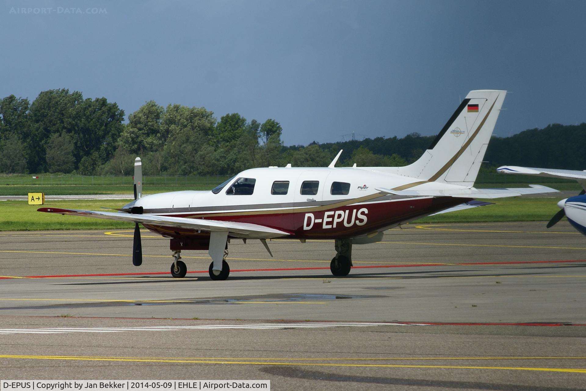 D-EPUS, Piper PA-46-500TP Malibu Meridian C/N 4697079, Airport Lelystad