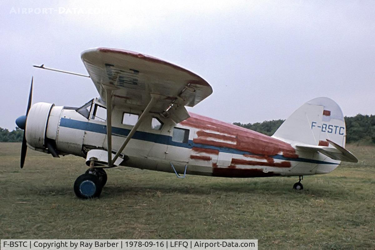 F-BSTC, Noorduyn UC-64A Norseman C/N 778, Noorduyn UC-64A Norseman [778] La Ferte Alais~F 16/09/78. Converted to a Latecoere 17P whilst registered as F-AZBD. Broken up spares used for F-AZBN. Image from a slide.