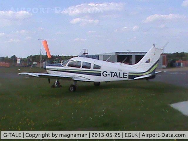G-TALE, 1981 Piper PA-28-181 Cherokee Archer II C/N 28-8290048, and another pa28