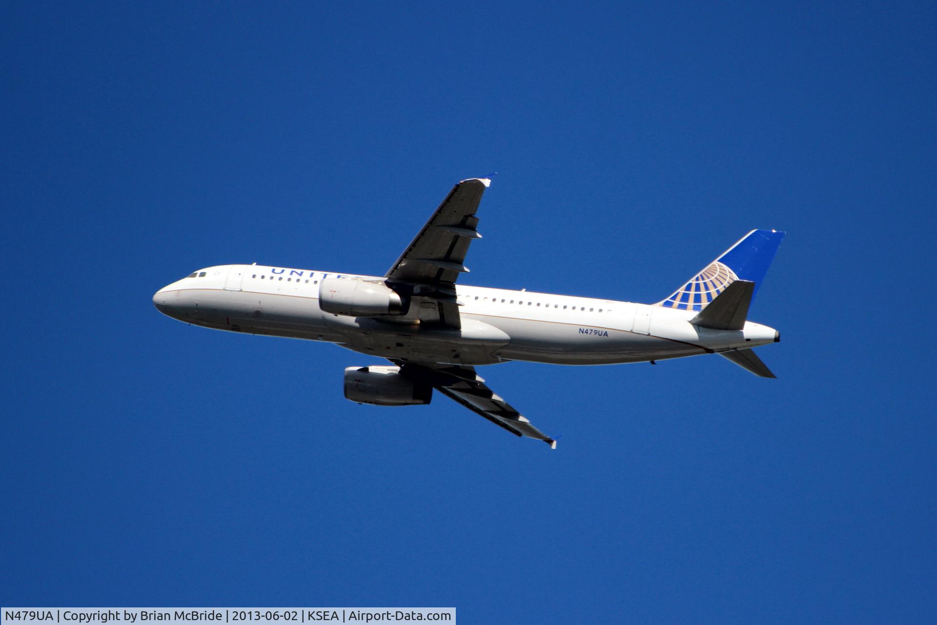 N479UA, 2001 Airbus A320-232 C/N 1538, United Airlines. A320-232. N479UA 4279 cn 1538. Seattle Tacoma - International (SEA KSEA). Image © Brian McBride. 02 June 2013