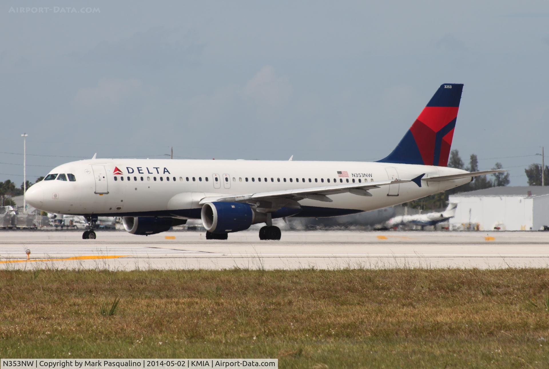 N353NW, 1998 Airbus A320-212 C/N 786, Airbus A320