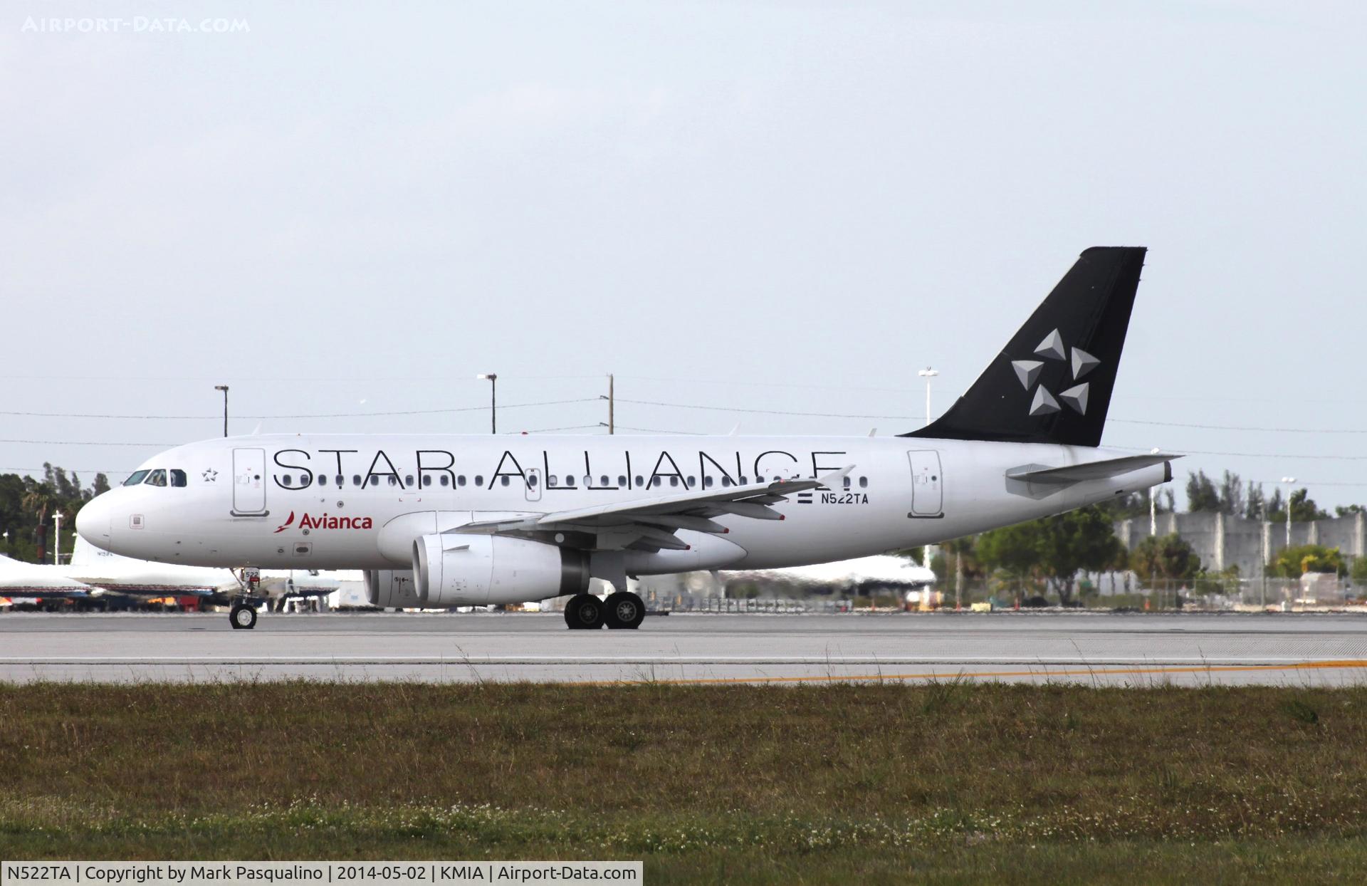 N522TA, 2012 Airbus A319-132 C/N 5219, Airbus A319
