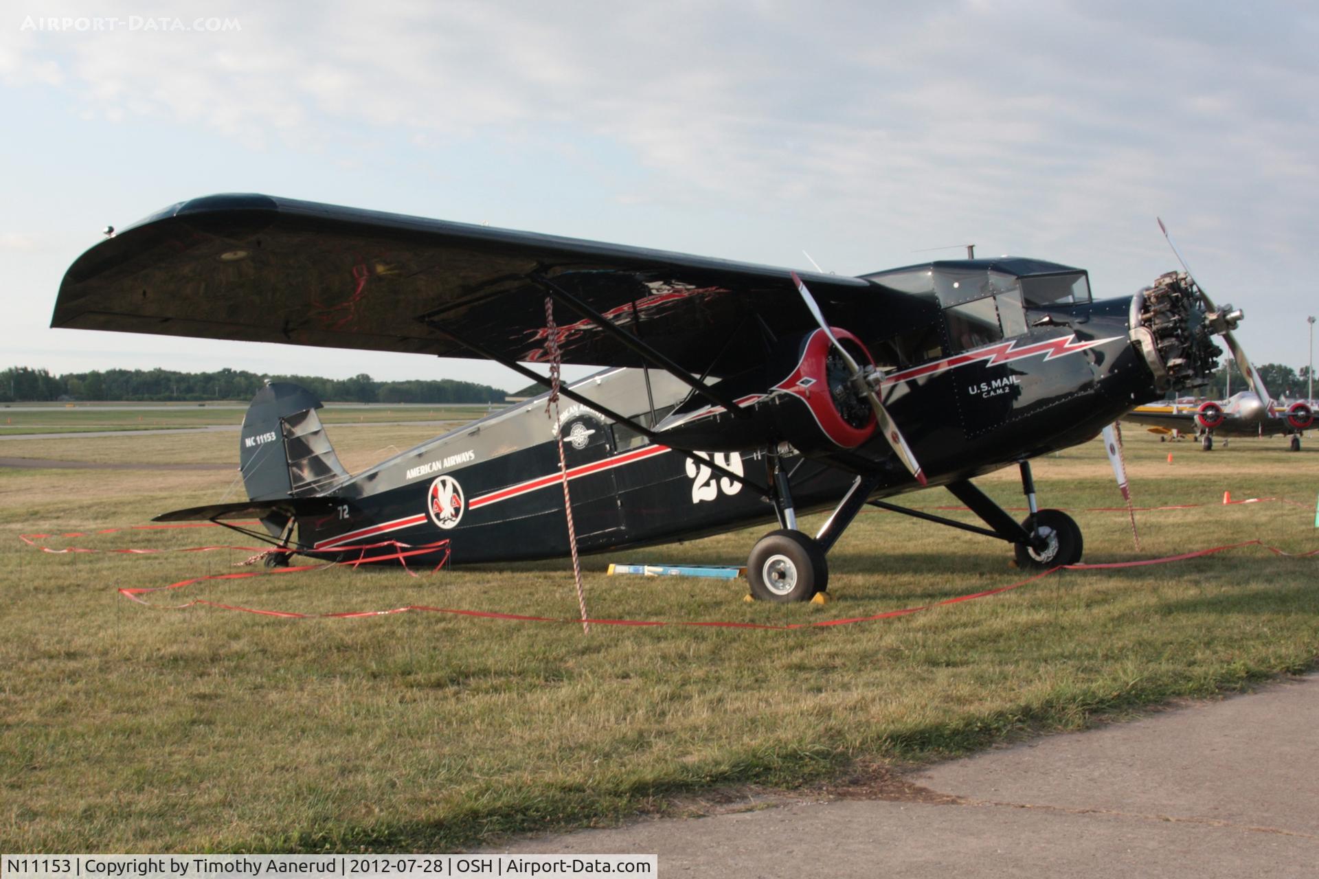 N11153, 1931 Stinson SM-6000-B C/N 5021, 1931 Stinson SM-6000-B, c/n: 5021