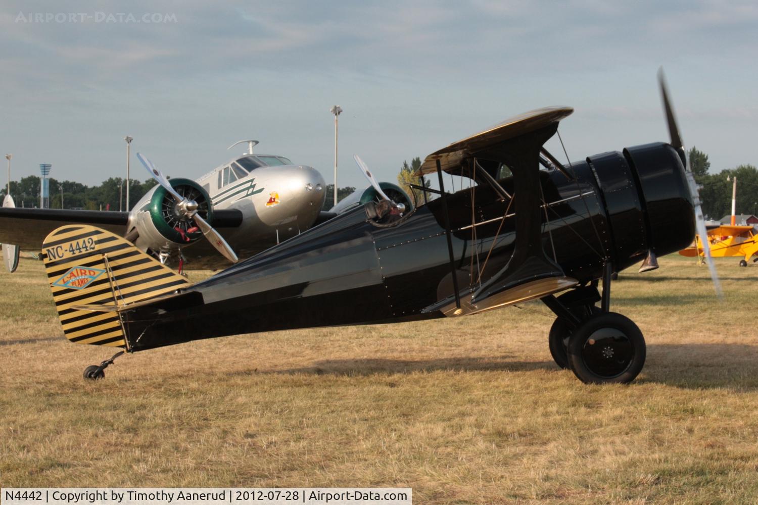 N4442, 1936 Laird LC-RW300 C/N 203, 1936 Laird LC-RW300, c/n: 203
