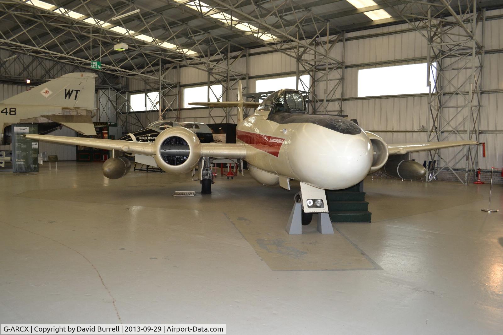 G-ARCX, Gloster Meteor NF.14 C/N AW2163, Gloster Meteor G-ARCX Museum of Flight East Fortune, Scotland.