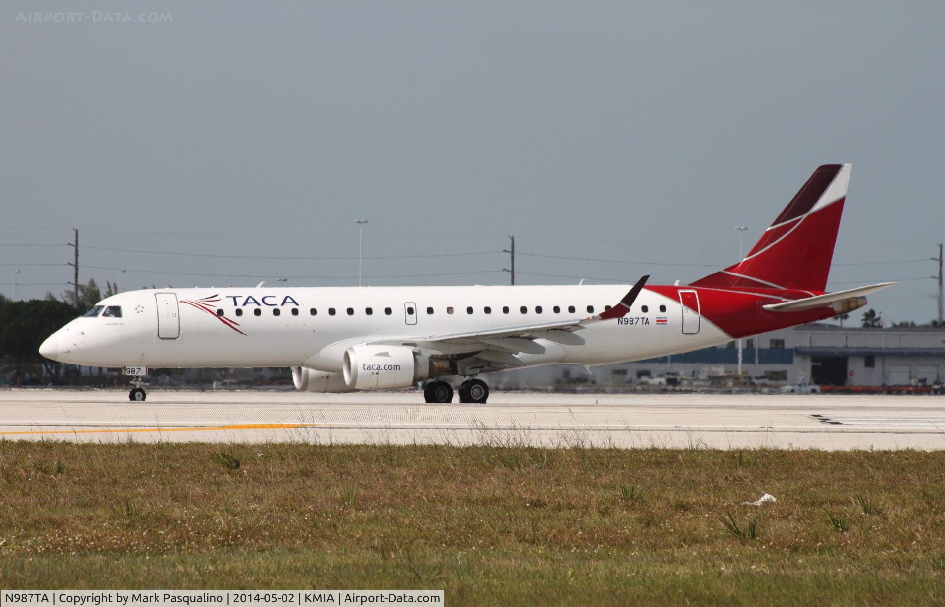 N987TA, Embraer ERJ-190-100 IGW 190AR C/N 19000393, ERJ-190-100 IGW